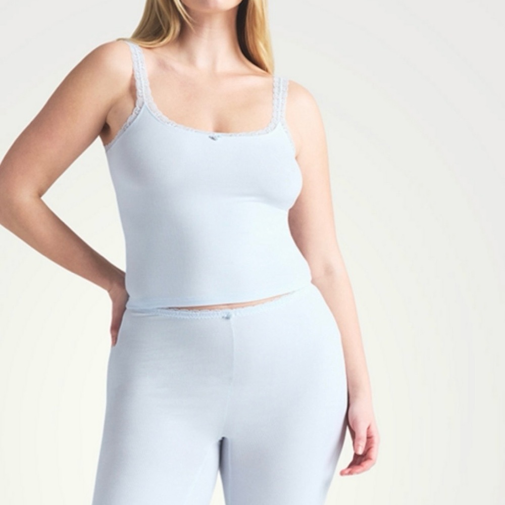 Skims soft lounge lace tank - XS